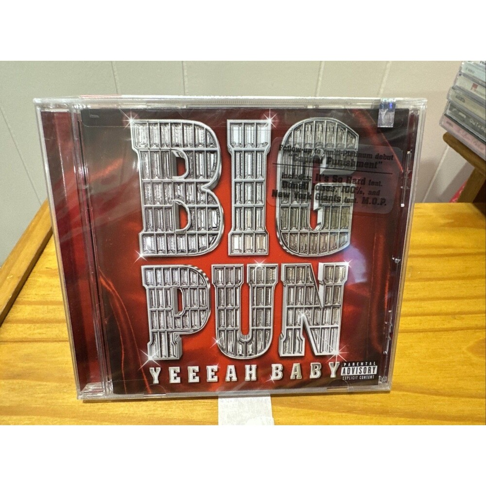 Vintage 2000 Big Pun "Yeeeah Baby" Music Album CD, Loud Records